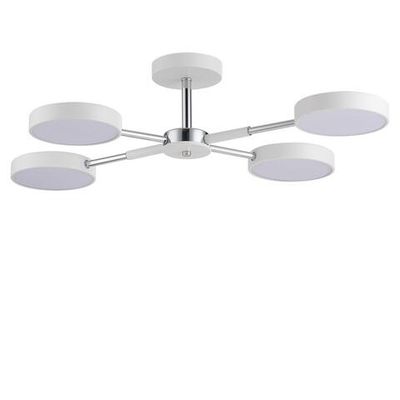 5659/72CL LEDIO LN26 351 белый, хром Люстра потолочная LED 72W 3000/4000/6000К 220V MIKA