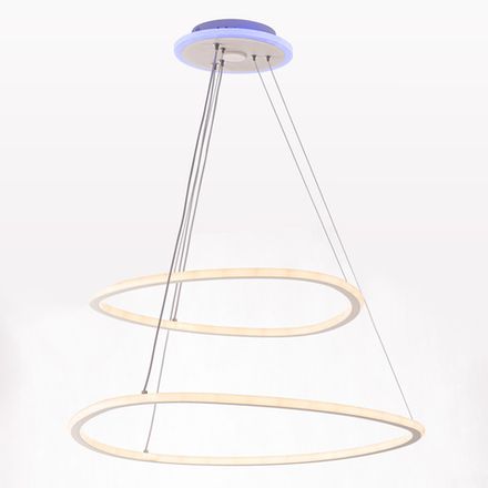 Citilux ТRIO CL215B060E LED Люстра подвесная с пультом Белая