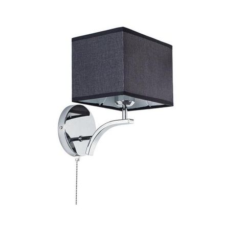 Citilux Эвора Квадро CL460412 Бра с чёрным абажуром и выключателем