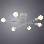 Потолочная люстра Arte Lamp ALASTOR A5435PL-6WH, 6хE27