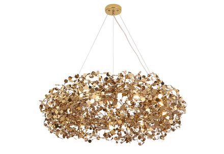 Люстра Crystal Lux GARDEN SP9 D800 GOLD 1861/309