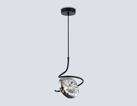 Светильник подвесной LH15001 BK/SM черный/дымчатый G9 max 40W D190*1400