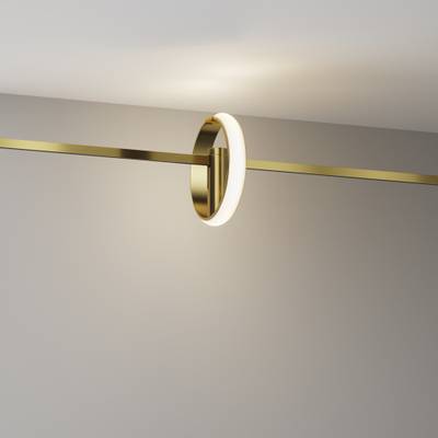 Трековый светильник Zero Flarity 3000K 10Вт 180° TR230-1-10W3K-BS. TM Maytoni