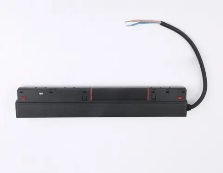 Блок питания внутренний с вводом питания для шинопровода Magnetic GL3662 BK черный блок IP20 200W 48V 260*45*23