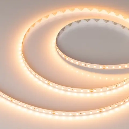 Лента UL-A112-8mm 24V Warm2400 (7 W/m, IP20, 5m) (Arlight, 7 лет)