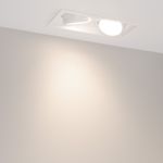 Светильник MS-VORTEX-BUILT-S250x140-2x30W Day4000 (WH-WH, 50 deg, 230V) (Arlight, IP20 Металл, 5 лет)