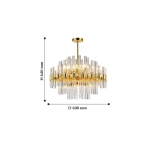 Подвесная люстра Celebratio 2205-10P. ТМ Favourite