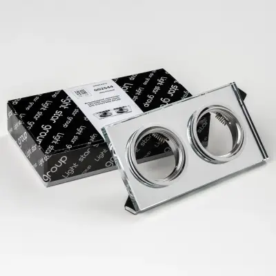 002544 Светильник RIFLE MR16/HP16 ХРОМ/ЗЕРКАЛЬНЫЙ