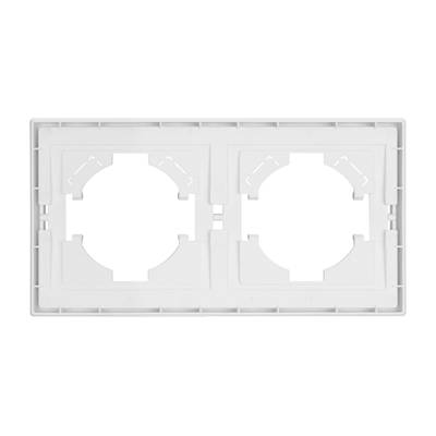Рамка пластиковая FRM-TENDO-PL-2-WH (Arlight, -)