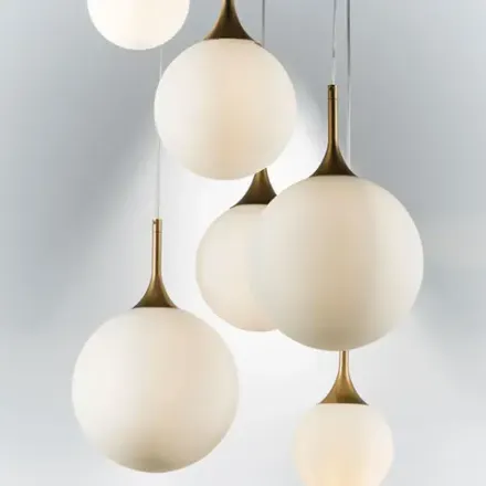 813062 Люстра GLOBO 6х40W E14 gold/white Lightstar