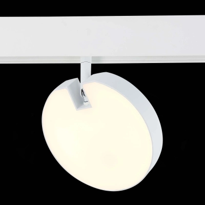 ST359.536.15 Магнитный трековый светильник белый LED 1*15W 3000K 760Lm Ra>80 120° IP20 L150xW28xH211 48V