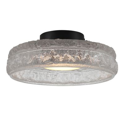 SL6143.402.01 Светильник потолочный ST-Luce черный/прозрачный LED 1*15W 4000K