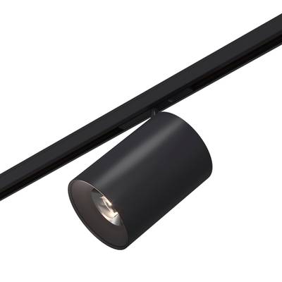 ST671.446.09 Магнитный трековый светильник Черный LED 1*9W 4000K 500Lm Ra>90 36° IP20 D45xH63 24V