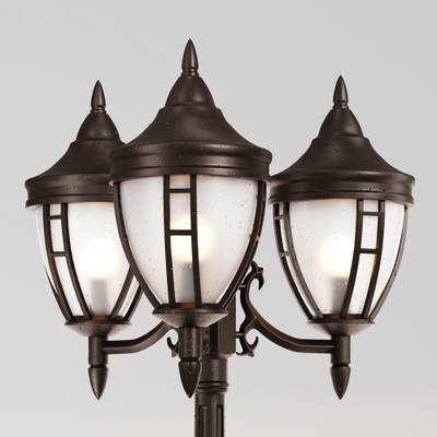 Садово-парковый светильник Rivoli E27х3, IP44, O026FL-03B. TM Maytoni