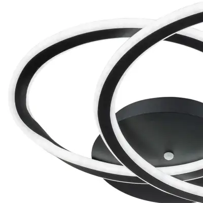 Потолочная люстра ARTE LAMP SIERRA A2211PL-2BK, 1хLED