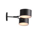 SLE183401-02 Светильник настенный Черный/Черный E14 2*60W