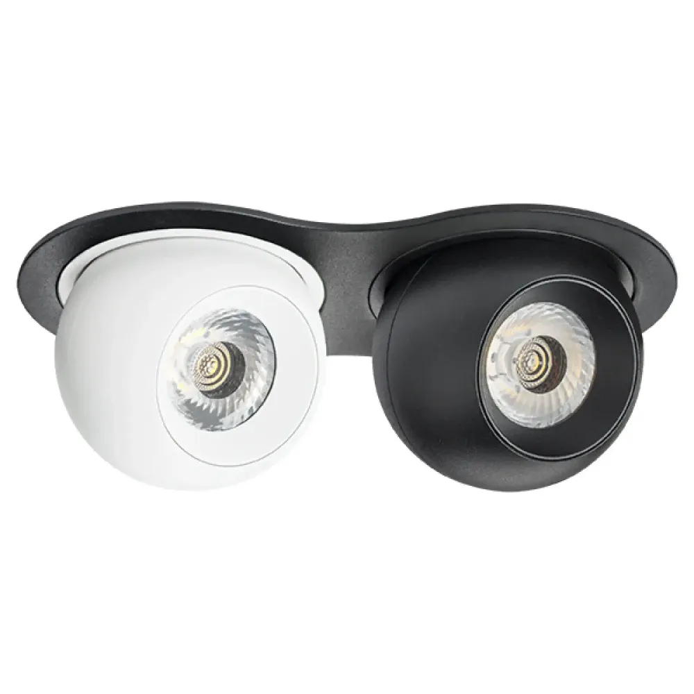 i6276272 Светильник INTERO LED 9W*2 850LM*2 24G ЧЕРНЫЙ/БЕЛЫЙ 3000K (217627+217062+217072) i6276272 Светильник INTERO LED 9W*2 850LM*2 24G ЧЕРНЫЙ/БЕЛЫЙ 3000K (217627+217062+217072)