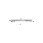 Магнитный трековый светильник Arte Lamp OPTIMA A7266PL-1BK, LED