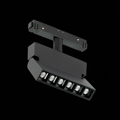 ST362.436.06 Магнитный трековый светильник Черный LED 1*6W 3000K 532Lm Ra>80 36° IP20 L120xW22xH134 48V