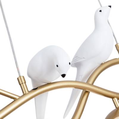 Подвесная люстра Arte Lamp ELTANIN A3422SP-4GO, 4хE27