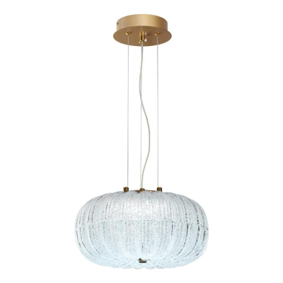 7720/24L PIKO LED SN 028 Светильник металл/стекло/прозрачный/золотой LED 24Вт 3000-6500K D300 IP20 пульт ДУ ANGELO