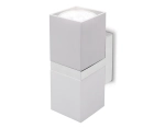Настенный светильник FW245/2 WH/CH белый/хром GU10*2 max 12W 155*61*80