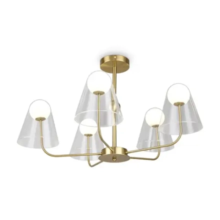 Подвесной светильник Doublety FR5382PL-05BS, G9х5. TM Maytoni