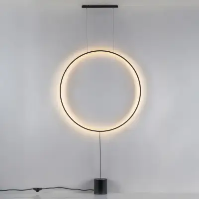 738657 Светильник подвесной UNDINE 20W LED 936LM 120G ЧЕРНЫЙ 3000K Lightstar