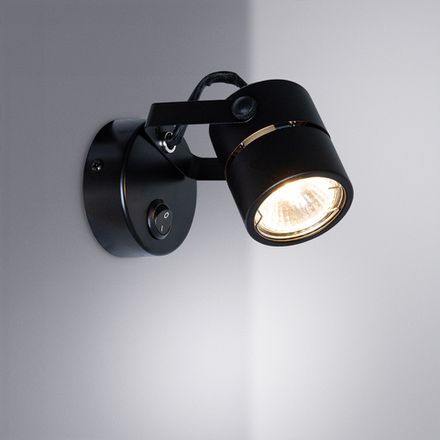 Спот Arte Lamp MIZAR A1311AP-1BK, 1хGU10