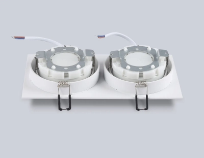 Светильник встраиваемый TN6612/2 WH белый IP44 GX53/2 max 15W 215*110*24