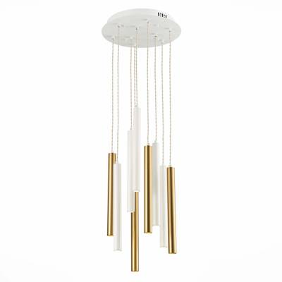 ST153.543.27 Люстра подвесная Белый LED 1*27W 4000K 2 295Lm Ra  IP20 D350xH1 500 180-240V