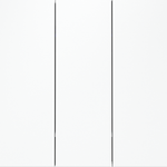 VLS030102 Выключатель встраиваемый VOLTUM S70 трехклавишный 10А, (белый матовый) (ТМ Maytoni)