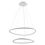 Citilux ТRIO CL215B060E LED Люстра подвесная с пультом Белая