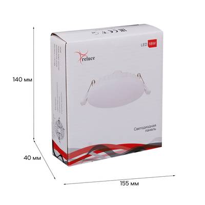 70605-9.0-001OL LED18W WH 4000K панель светодиодная