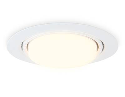 Светильник встраиваемый G10122 WH белый GX53 max 12W D120*48