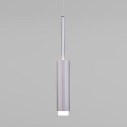 Подвесной светодиодный светильник 50203/1 LED матовое серебро
