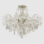 Светильник потолочный Crystal Lux ESMIRALDA PL6 SILVER 0524/106