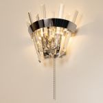Citilux Вестерос CL307310 Бра хрустальное с выключателем Хром