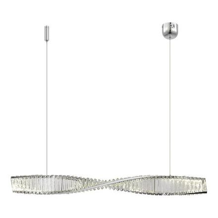 SL6205.123.01 Светильник подвесной ST-Luce Хром/Прозрачный LED 1*25W 3000K
