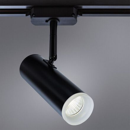 Трековый светильник Arte Lamp HUBBLE A6813PL-1BK, LED