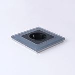 WL01-Frame-01 / Рамка на 1 пост (дымчатый,стекло) W0011115