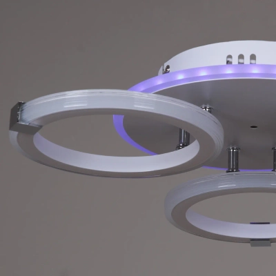 06319-3.3-03 WH+CR (RGB) светильник потолочный Reluce, LED