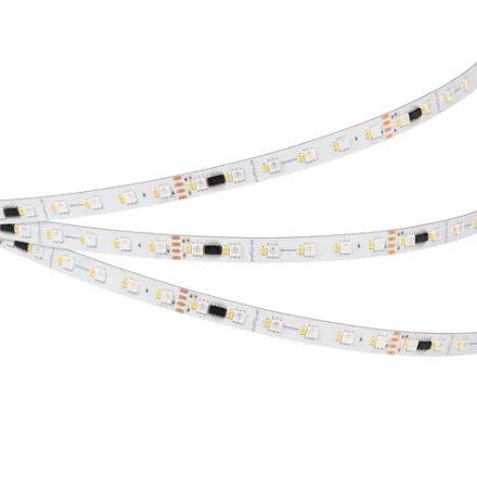 Лента SPI-BA120-12mm 24V RGBW-Warm-PX6-BPT (16 W/m, IP20, 5060/2835, 5m) (Arlight, бегущий огонь)