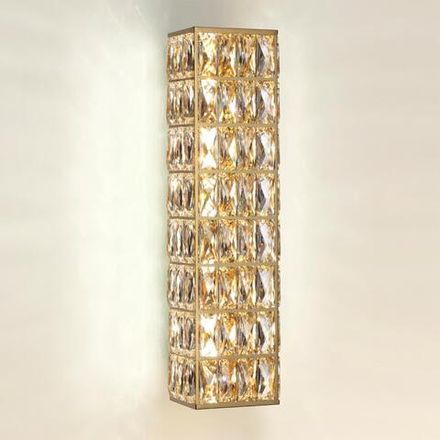 4926/9WL L-VISION ODL24 481 золото/металл/хрусталь Настенный светильник LED 9W 4000K 508Лм PANTA