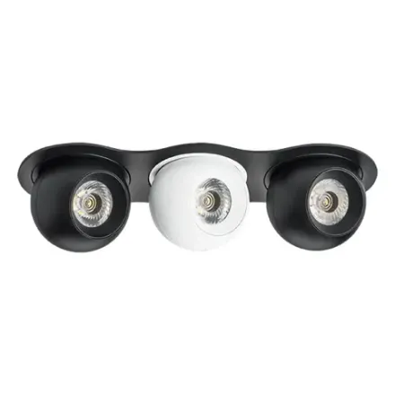 i637746474 Светильник INTERO LED 9W*3 850LM*3 24G ЧЕРНЫЙ 4000K (217637+217074+217064+217074)