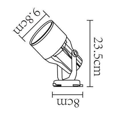 Трековый светильник Arte Lamp LYRA A6252PL-1WH, 1хE27