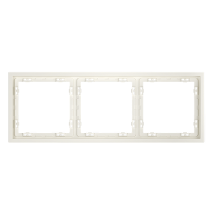 VLS100313 Рамка пластиковая VOLTUM S70 на 3 пост, (хлопок). (ТМ Maytoni)