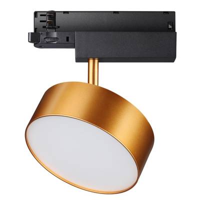 358760 PORT NT21 148 матовое золото Трехфазный трековый светодиодный светильник IP20 LED 24W 4000K 2100Лм 100-265V PROMETA