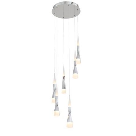 SL405.103.06 Светильник подвесной ST-Luce Хром/Хром, Белый LED 6*7W 3000K