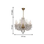 Подвесная люстра Simone 1736-8P. ТМ Favourite